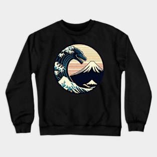 Japanese Wave Crewneck Sweatshirt